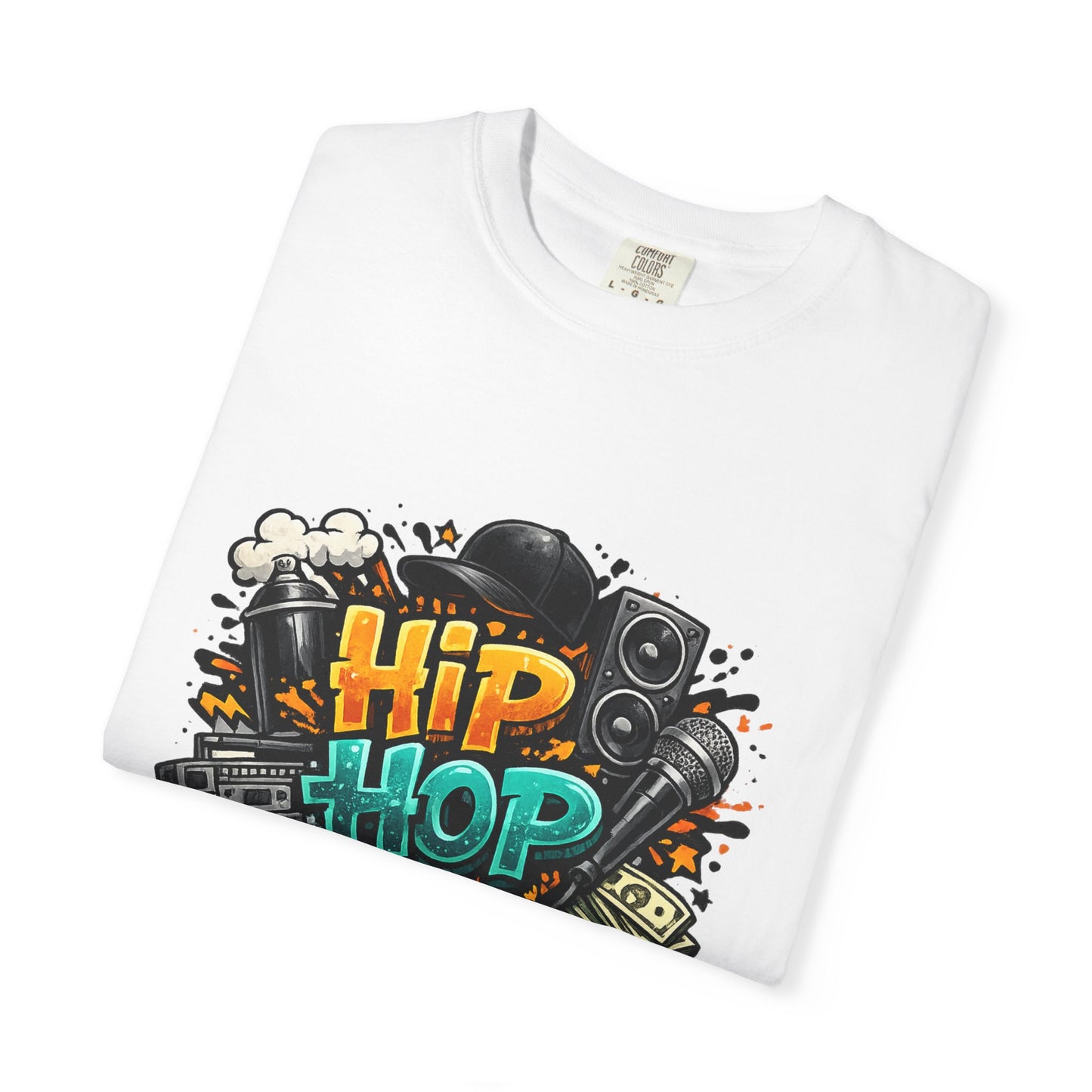Vintage Urban Music Shirt - Y2K Graffiti Streetwear Tee