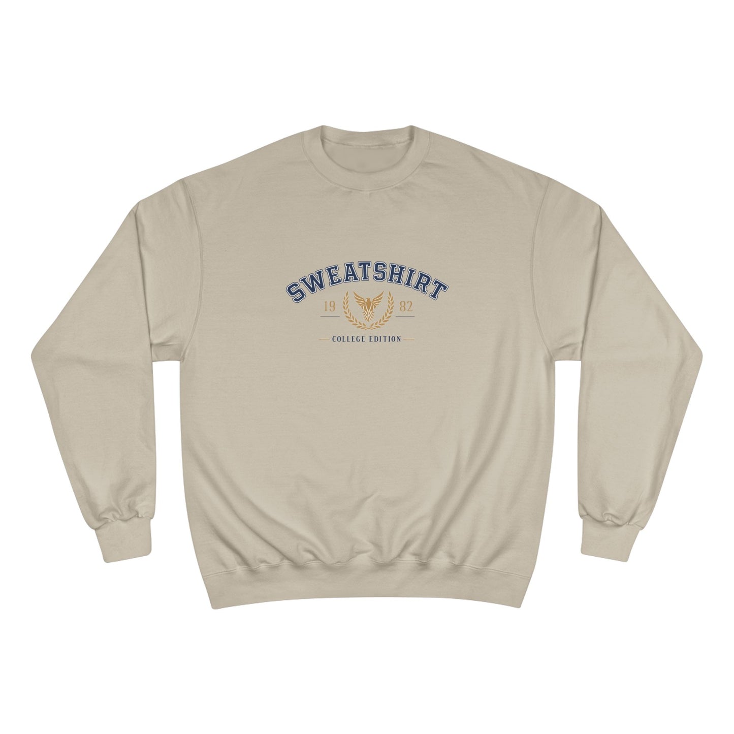 Vintage Champion College Edition Sweatshirt – Cozy Unisex Collegiate Varsity Crewneck