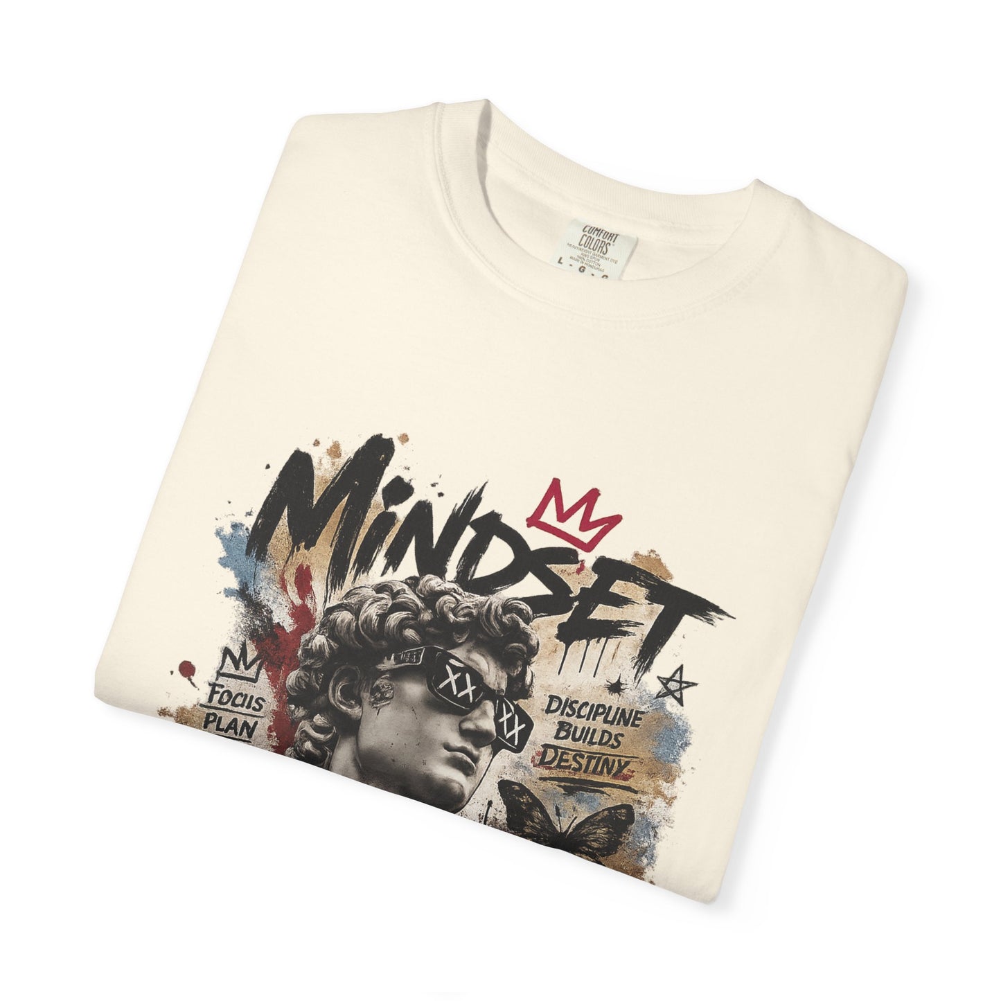 Vintage Mindset Graphic Tee - Urban Portrait Streetwear Shirt