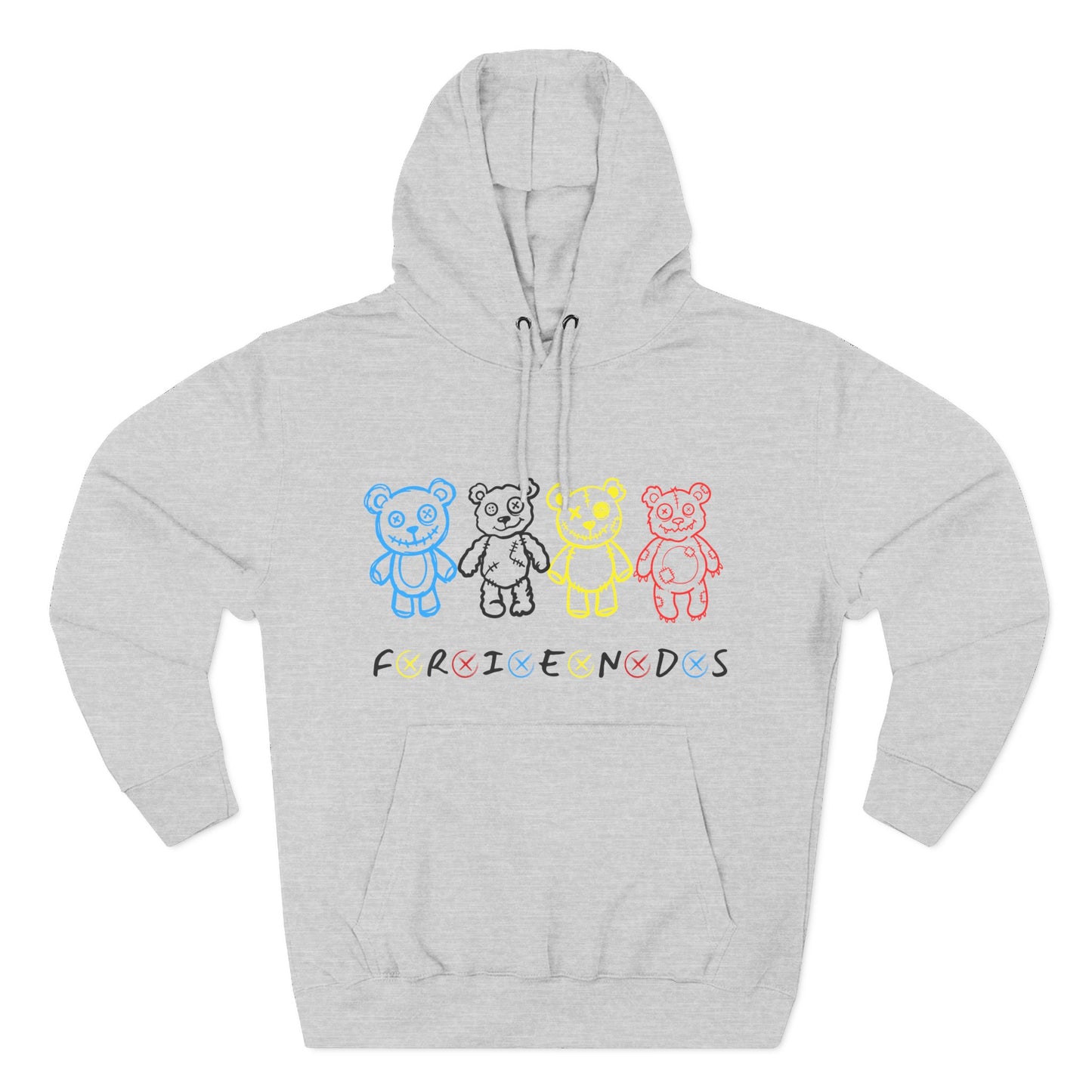 Four Bear Friends Hoodie