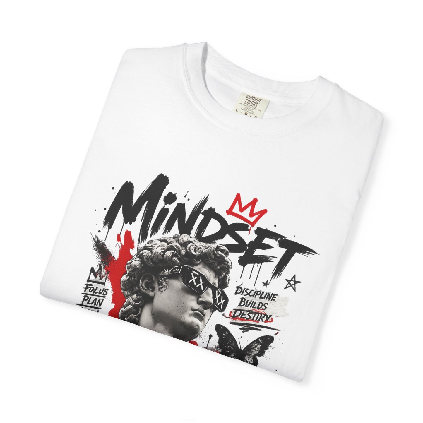 Vintage Mindset Graphic Tee - Urban Portrait Streetwear Shirt
