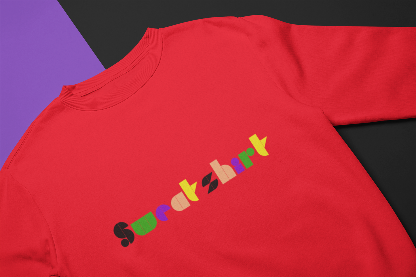 Colorful Letters Sweatshirt