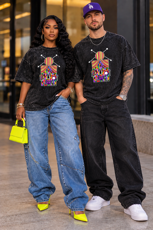 Tee,tees,black,art,unisex,trendy,artwork,artsy,hbatya,Hadassah,batya,men,women,streetwear,colorful,abstract,casual,neon,white,faded,stone,vintage,retro,gift