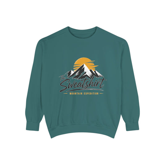 Mountain Edition Graphic Sweatshirt – Cozy Unisex Outdoorsy Nature Crewneck