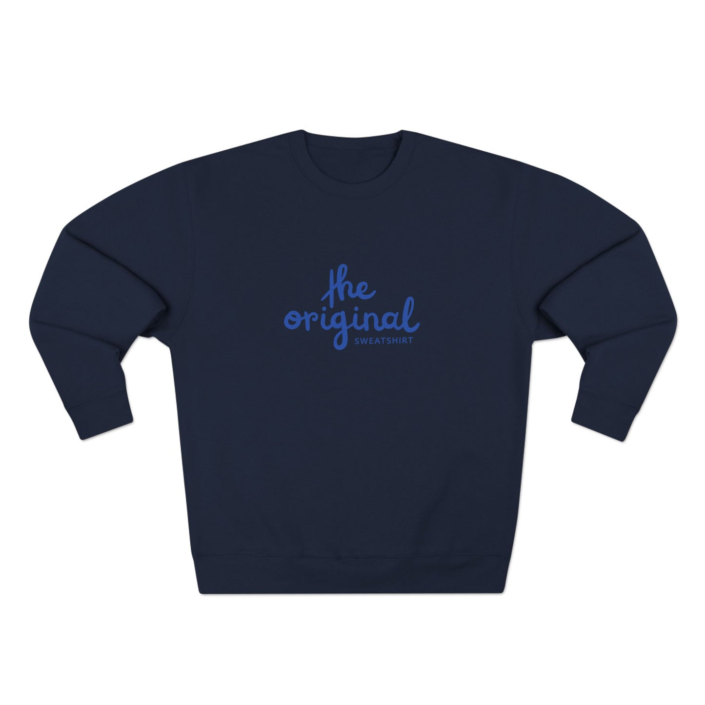 The Original Retro Script Too Sweatshirt - 90s Vintage Aesthetic Crewneck