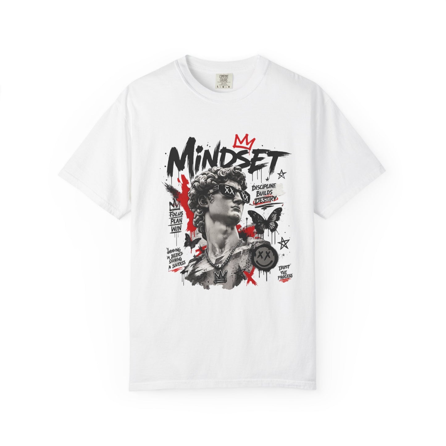 Vintage Mindset Graphic Tee - Urban Portrait Streetwear Shirt