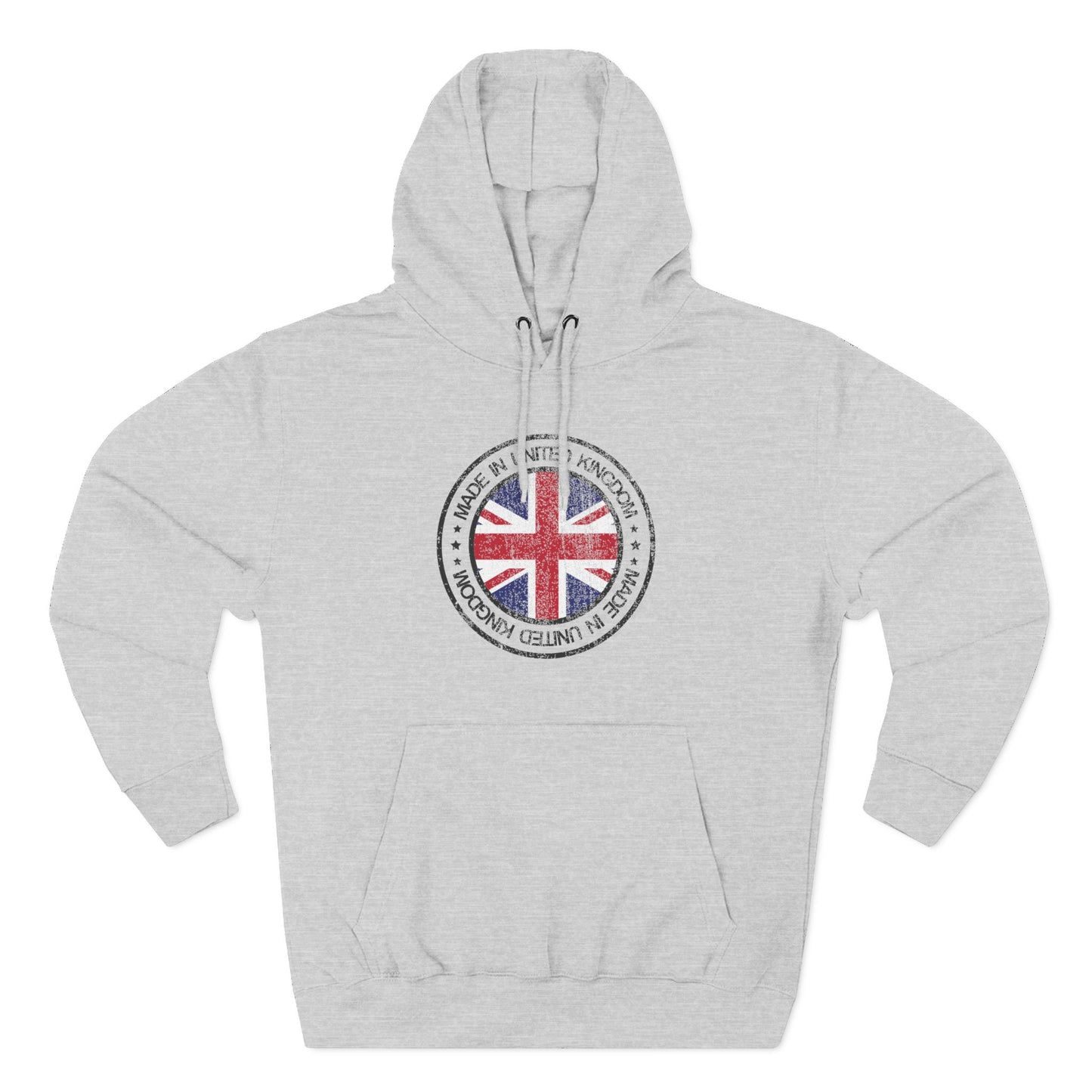 United Kingdom Union Jack Hoodie - Retro UK Travel Pullover