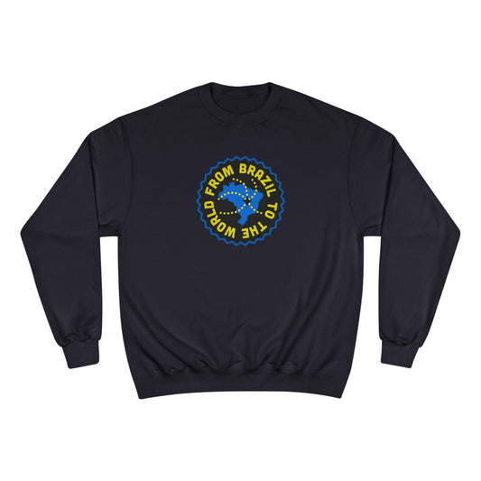 Brazil Champion Graphic Crewneck – Bold Streetwear Soccer Sweatshirt