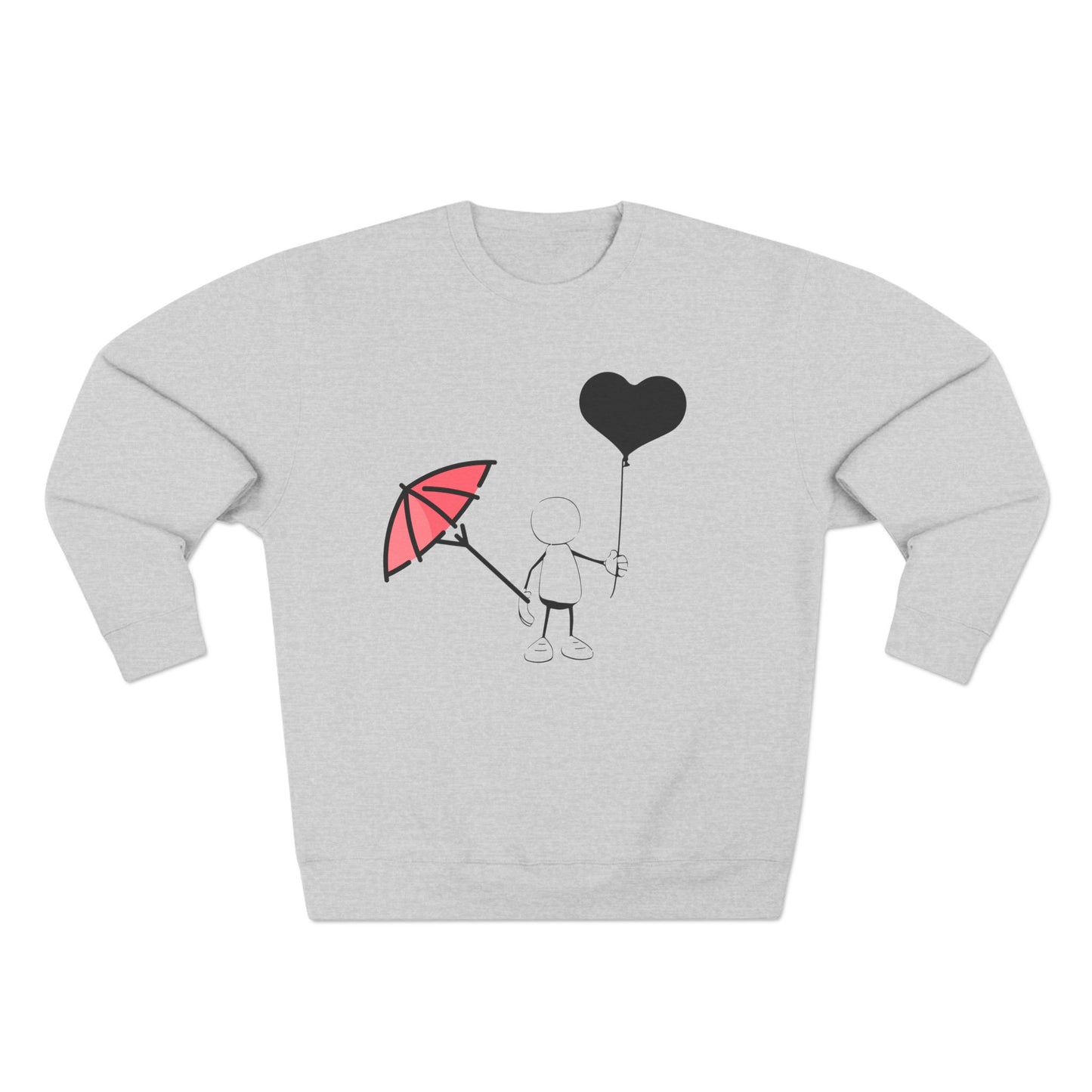 The Gentleman Graphic Sweatshirt - Sophisticated Aesthetic Crewneck