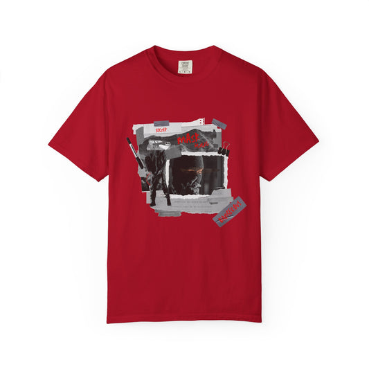 Y2K Grunge Aesthetic Collage T-Shirt – Dark Punk Streetwear Graphic Tee