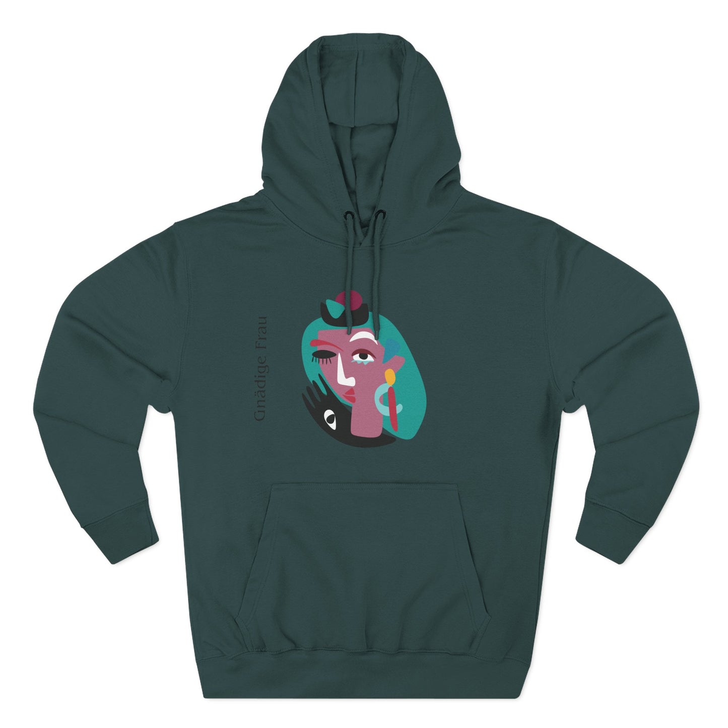 Madam Boss Graphic Hoodie - Empowering Feminine Quote Pullover