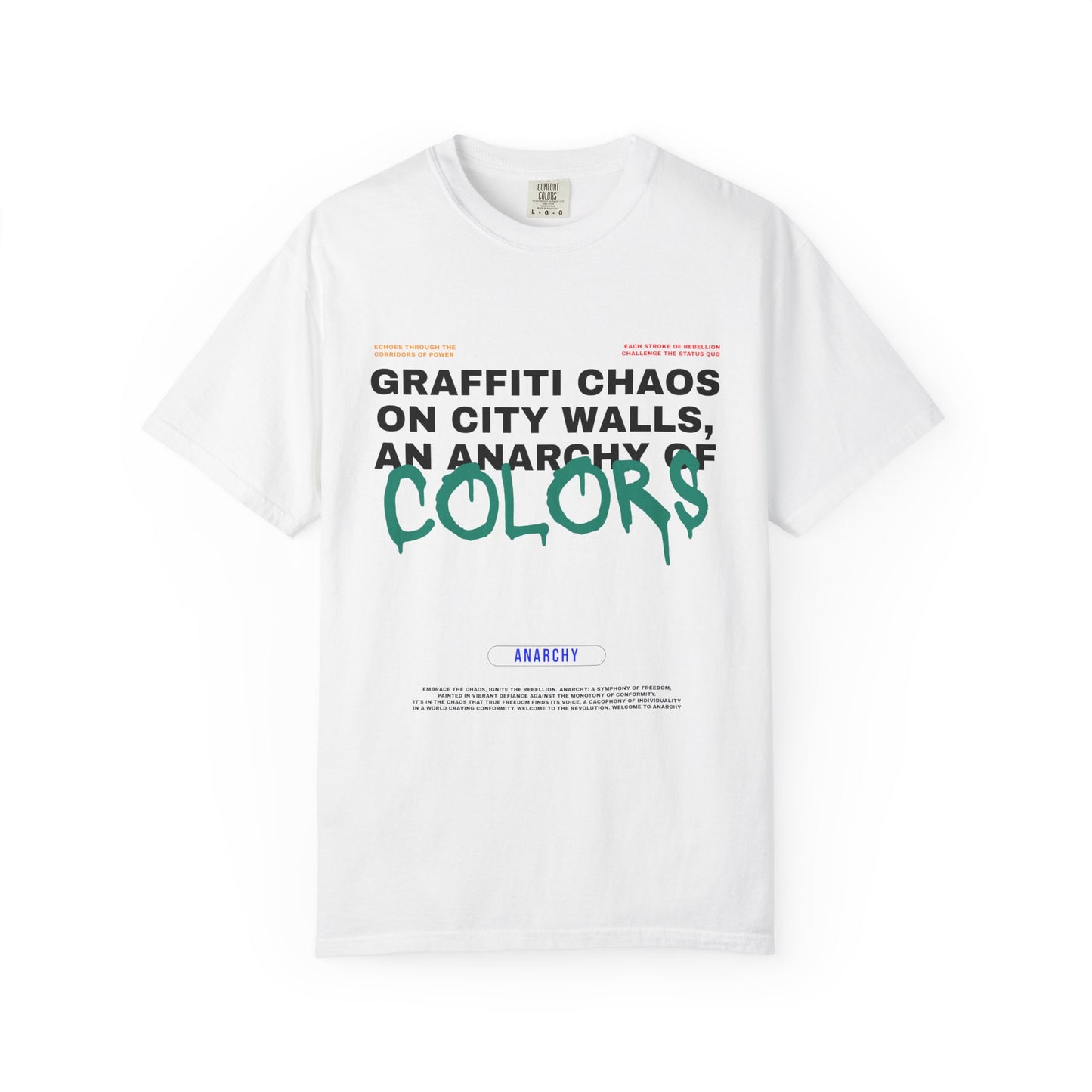 Built From Chaos Graphic Tee – Motivational Resilience Unisex Shirt