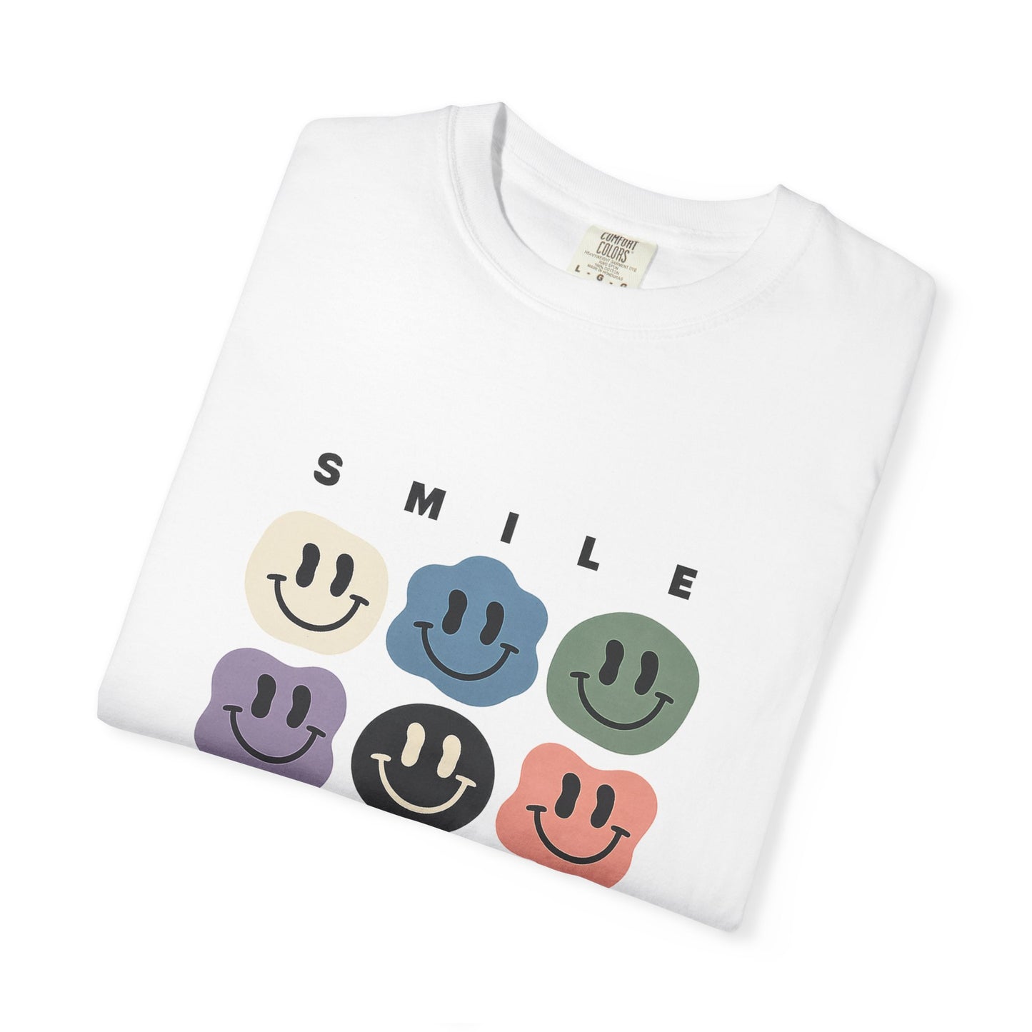 Shaky Smile Trippy Tee – Psychedelic Rave Acid Smiley T-Shirt