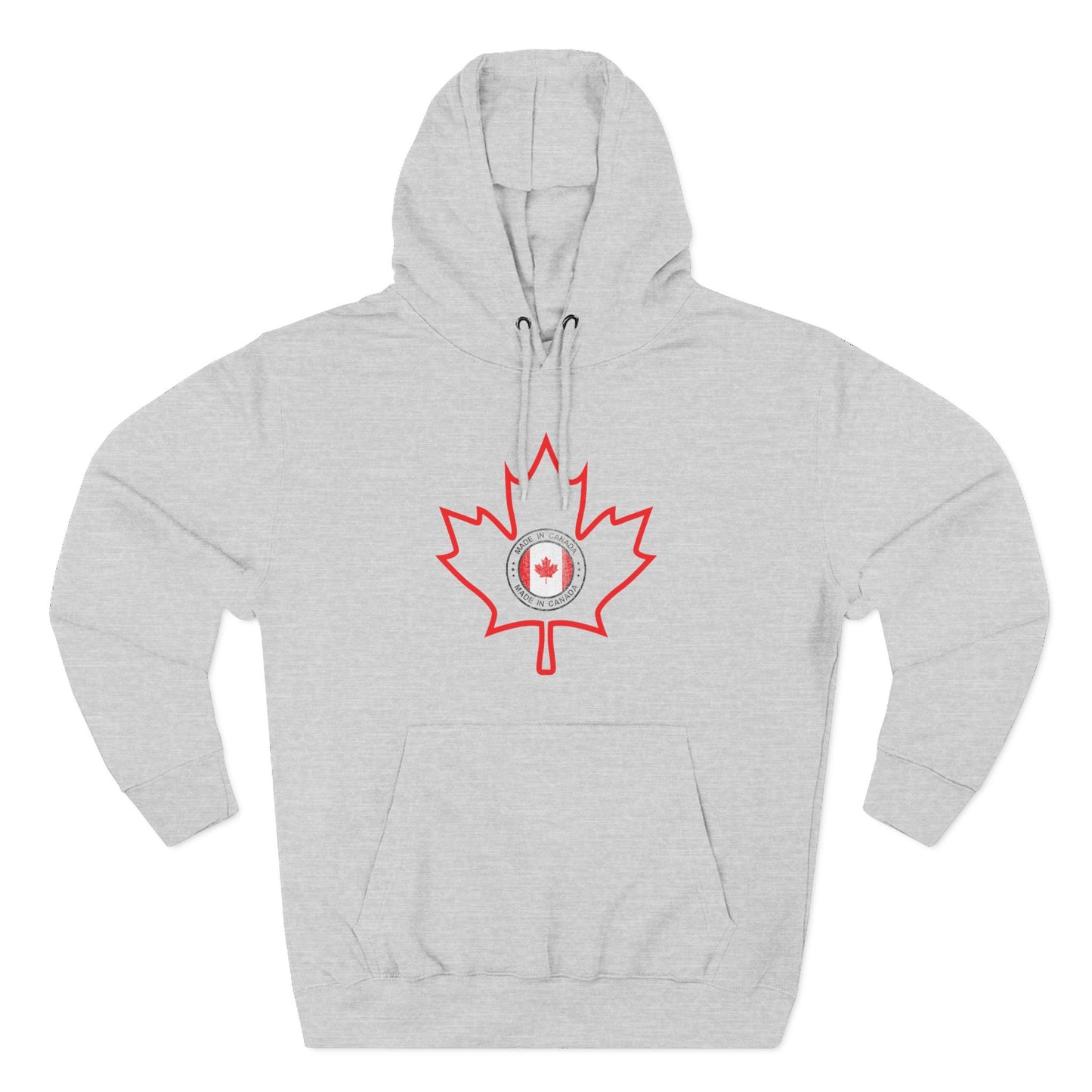 Vintage Canada Maple Leaf Graphic Hoodie – Cozy Unisex Outdoorsy Pullover Sweatshirt