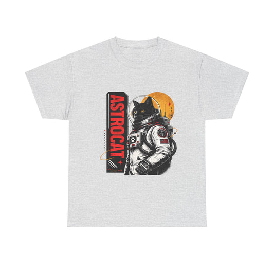 Astroncat Vintage T-Shirt – Funny Space Cat Cosmic Unisex Tee