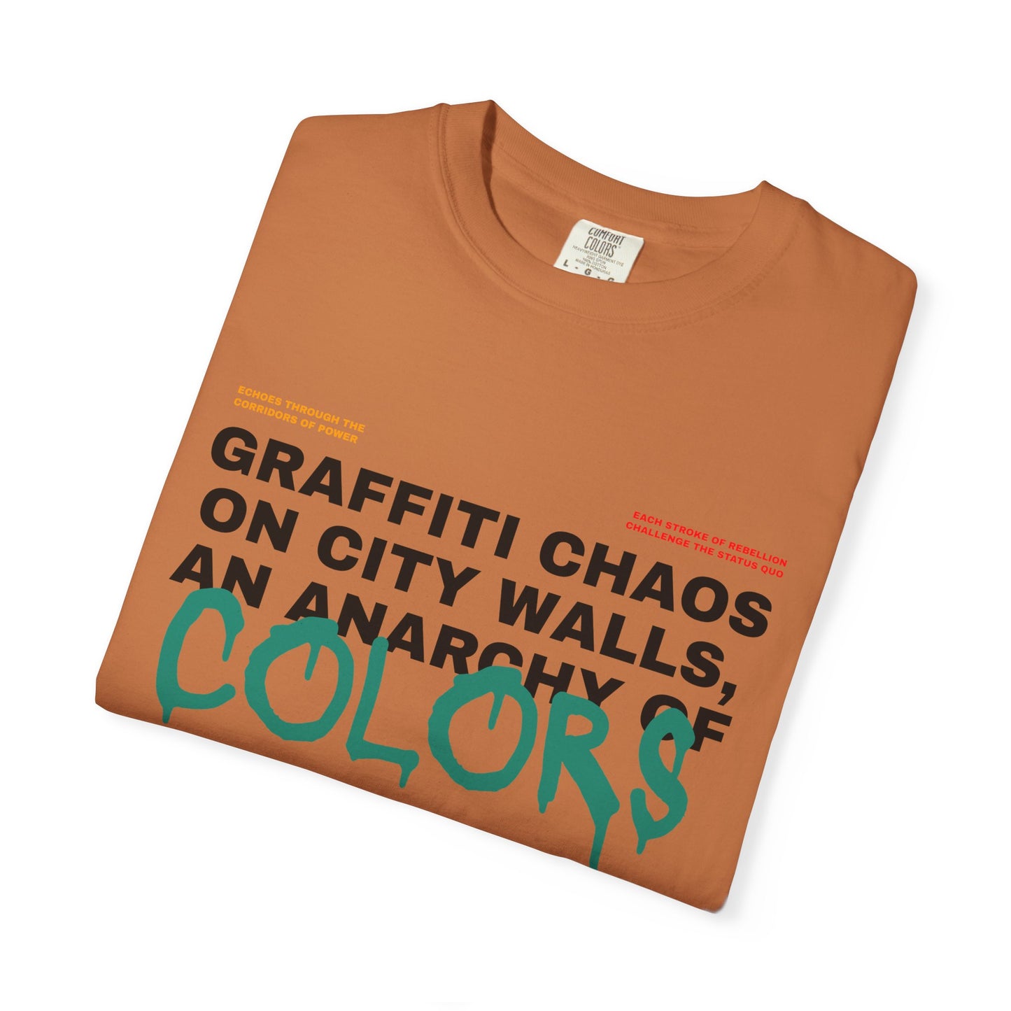 Built From Chaos Graphic Tee – Motivational Resilience Unisex Shirt