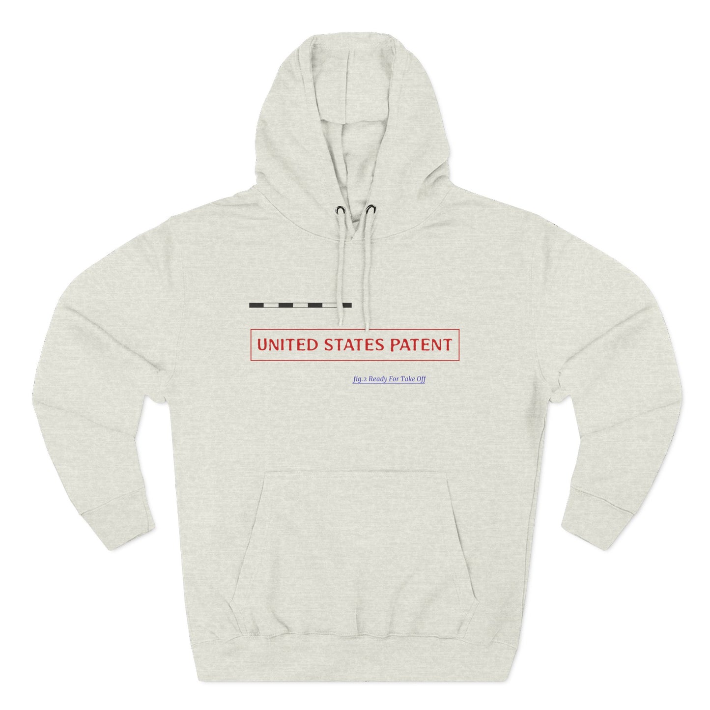 Vintage Patent Blueprint Hoodie - Historical Engineering Graphic Pullover