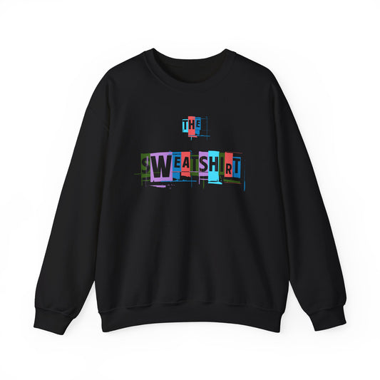 Colorful Scratch Out Sweatshirt