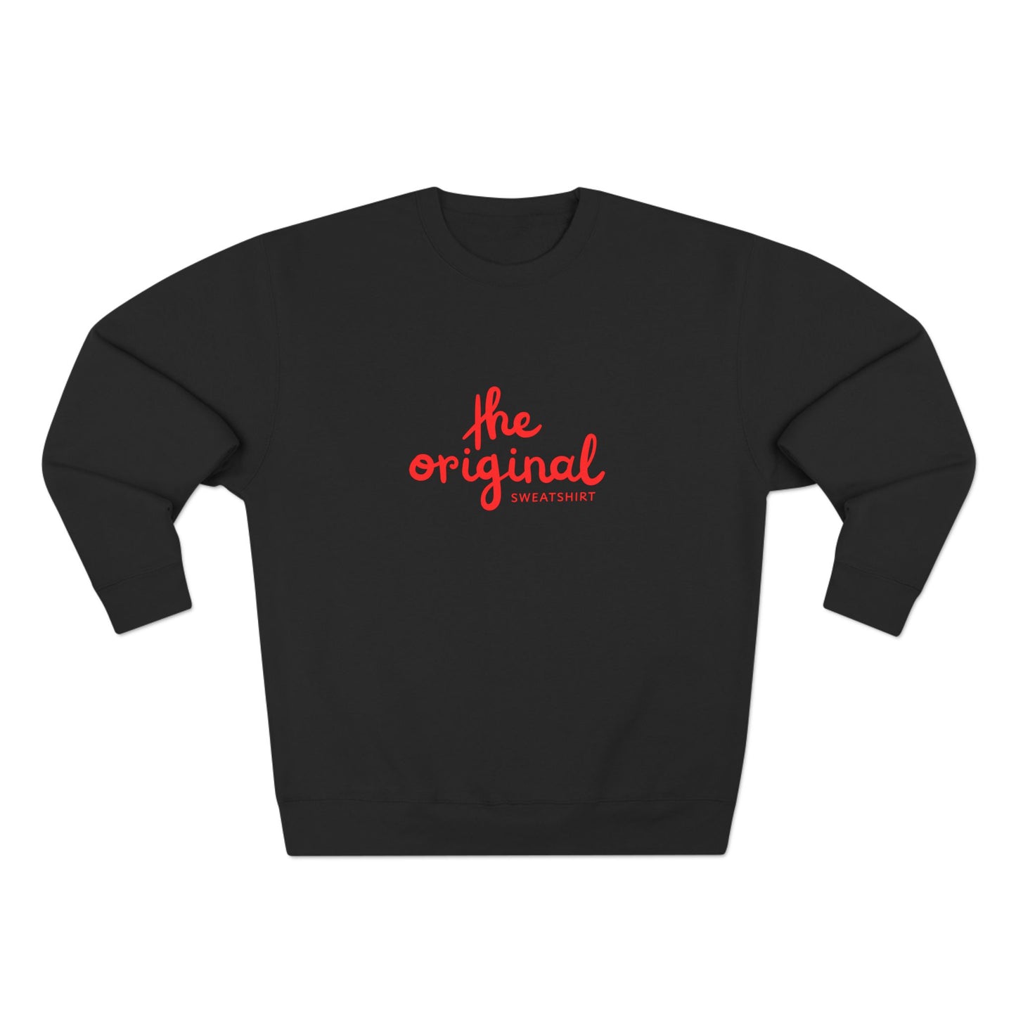 The Original Retro Script Sweatshirt – Premium Cozy Unisex Vintage Graphic Crewneck