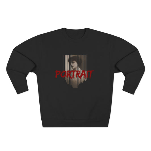 Moody Vintage Portrait Sweatshirt - Dark Academia Aesthetic Graphic Crewneck