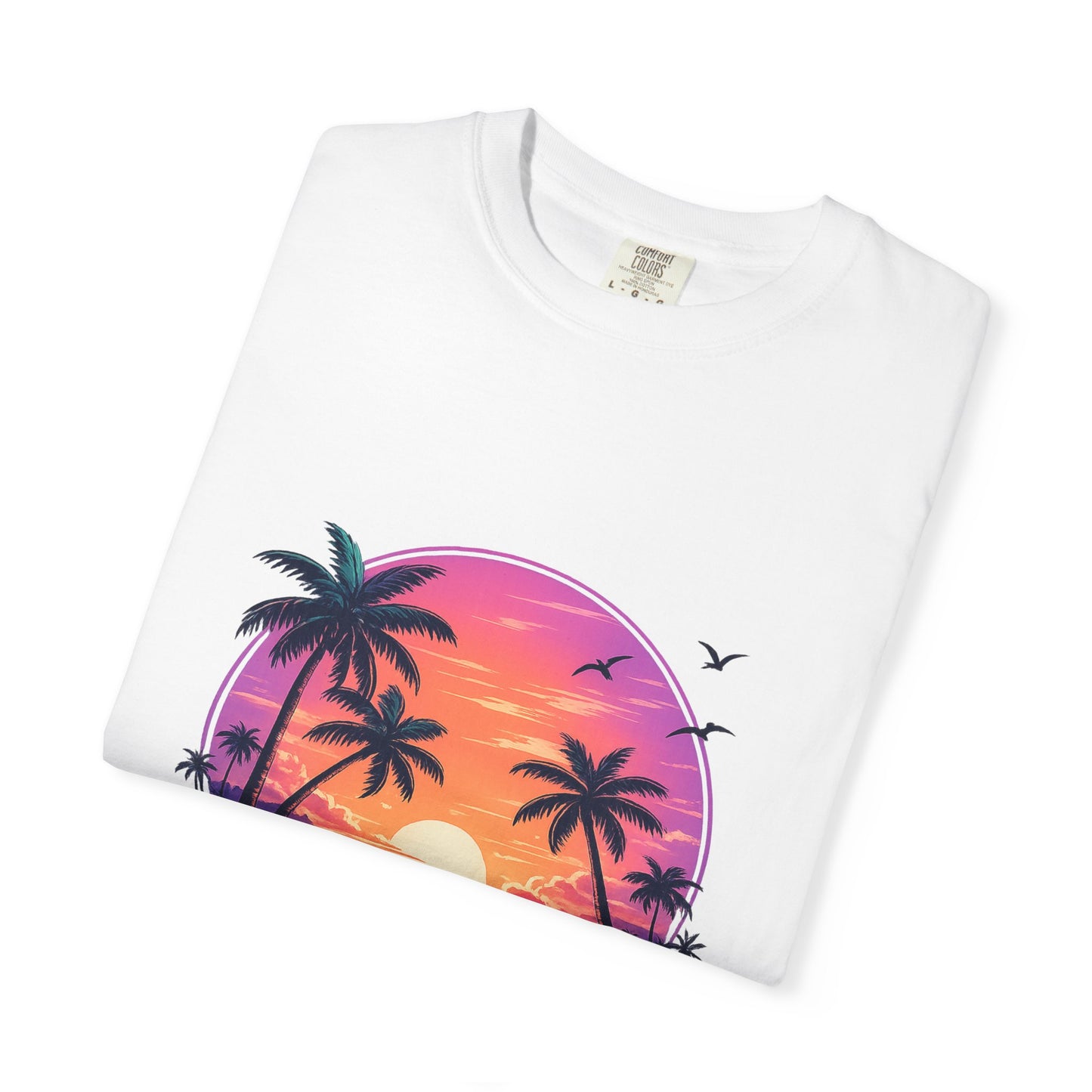 Vacation Island Resort Tee – Minimalist Coastal Summer T-Shirt