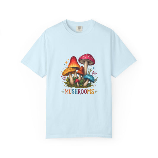 Trippy Mushroom Graphic Tee – Bold Psychedelic Streetwear Shirt