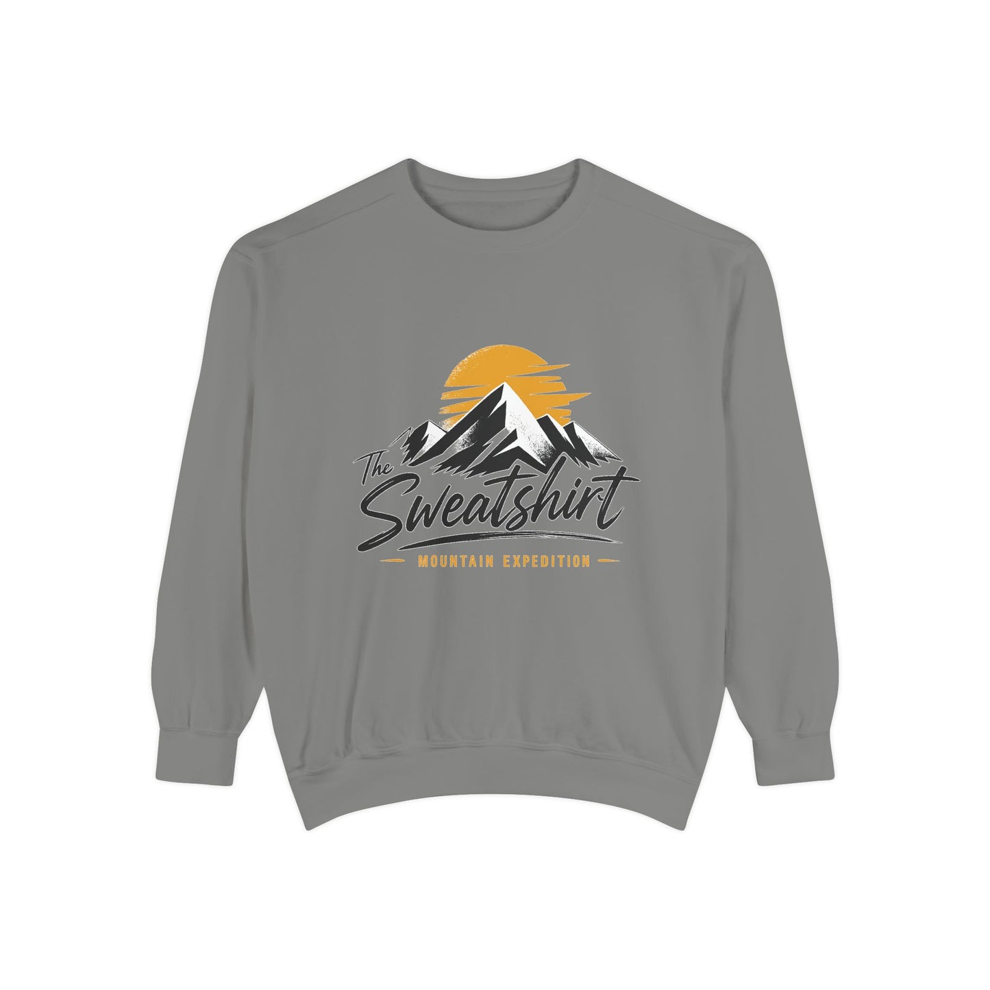 Mountain Edition Graphic Sweatshirt – Cozy Unisex Outdoorsy Nature Crewneck