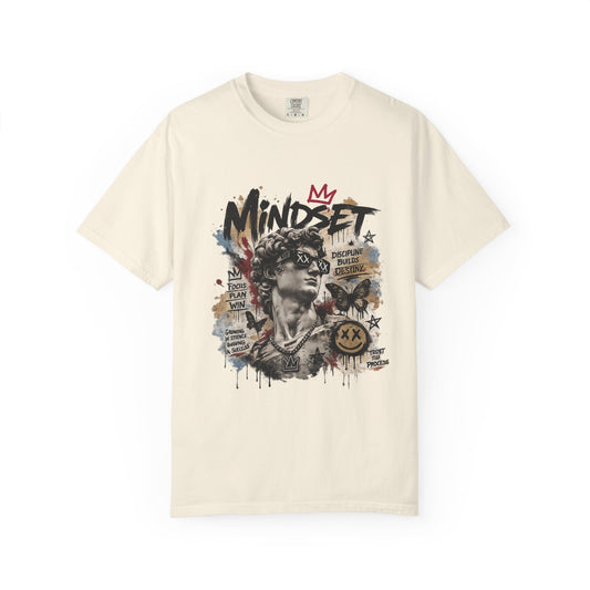 Vintage Mindset Graphic Tee - Urban Portrait Streetwear Shirt