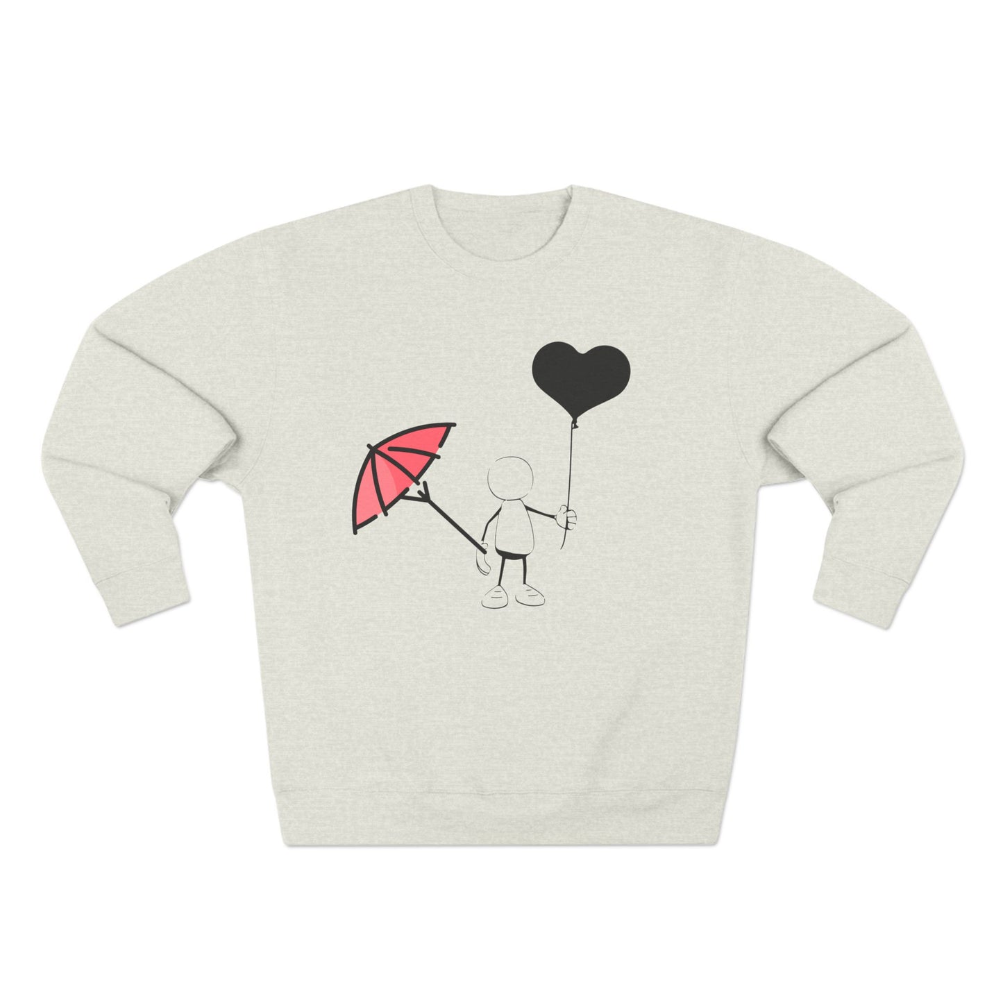 The Gentleman Graphic Sweatshirt - Sophisticated Aesthetic Crewneck