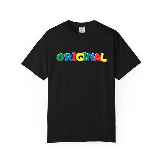 Multicolor Original Graphic Tee – Retro 90s Aesthetic Unisex Shirt