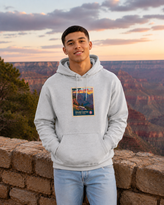 Grand Canyon National Park Hoodie - Vintage Travel Pullover