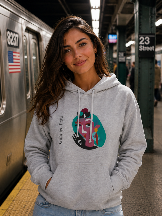 Madam Boss Graphic Hoodie - Empowering Feminine Quote Pullover
