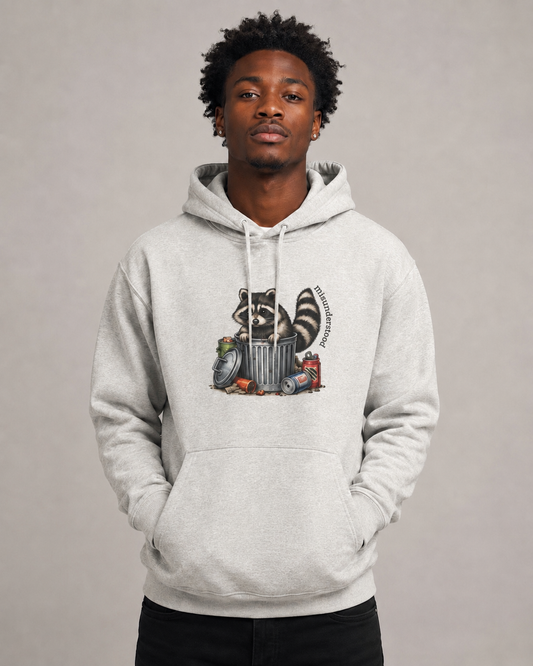 Misunderstood Graphic Hoodie - Edgy Alternative Streetwear Pullover