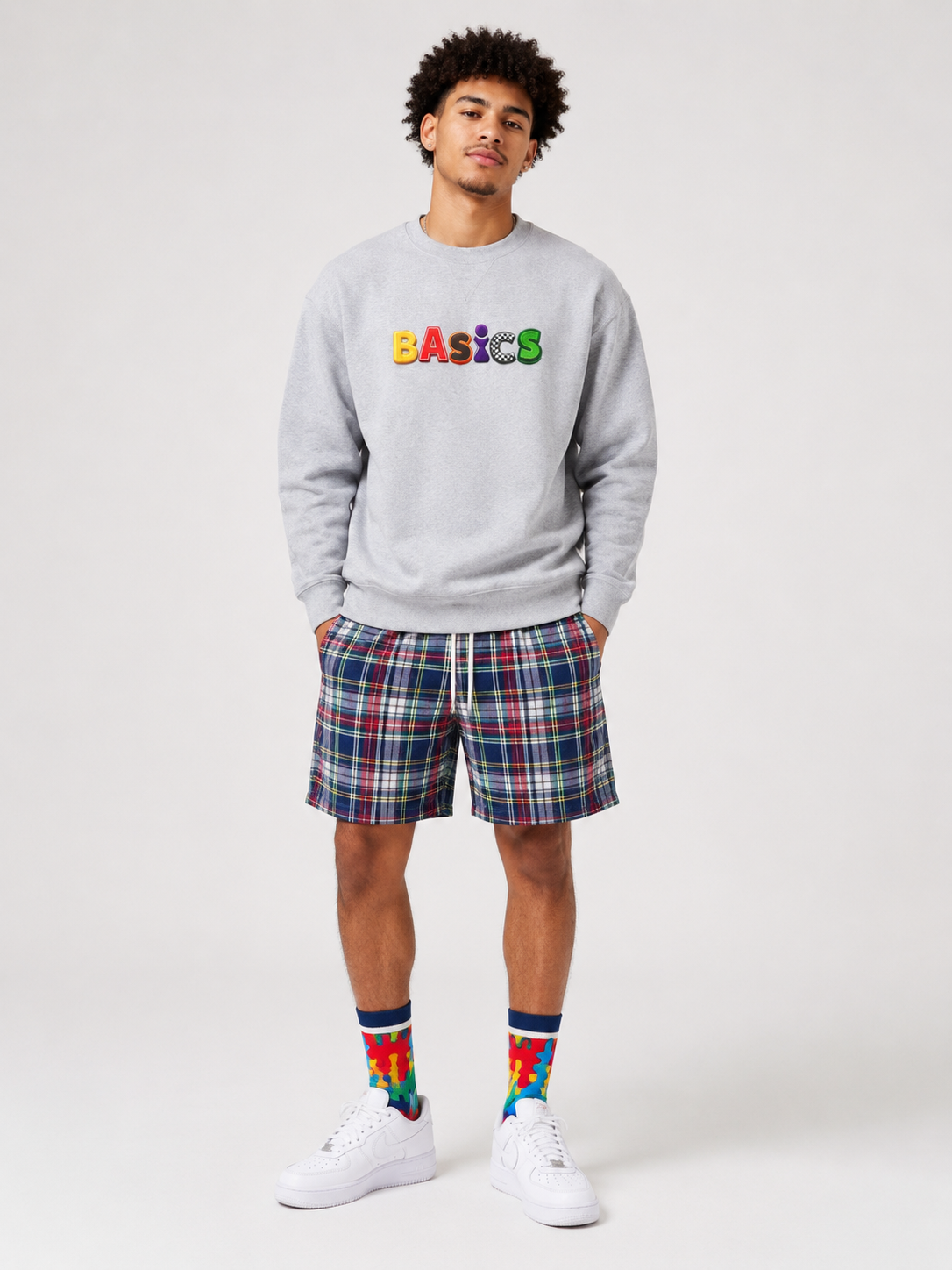 Basics Colorful Sweatshirt