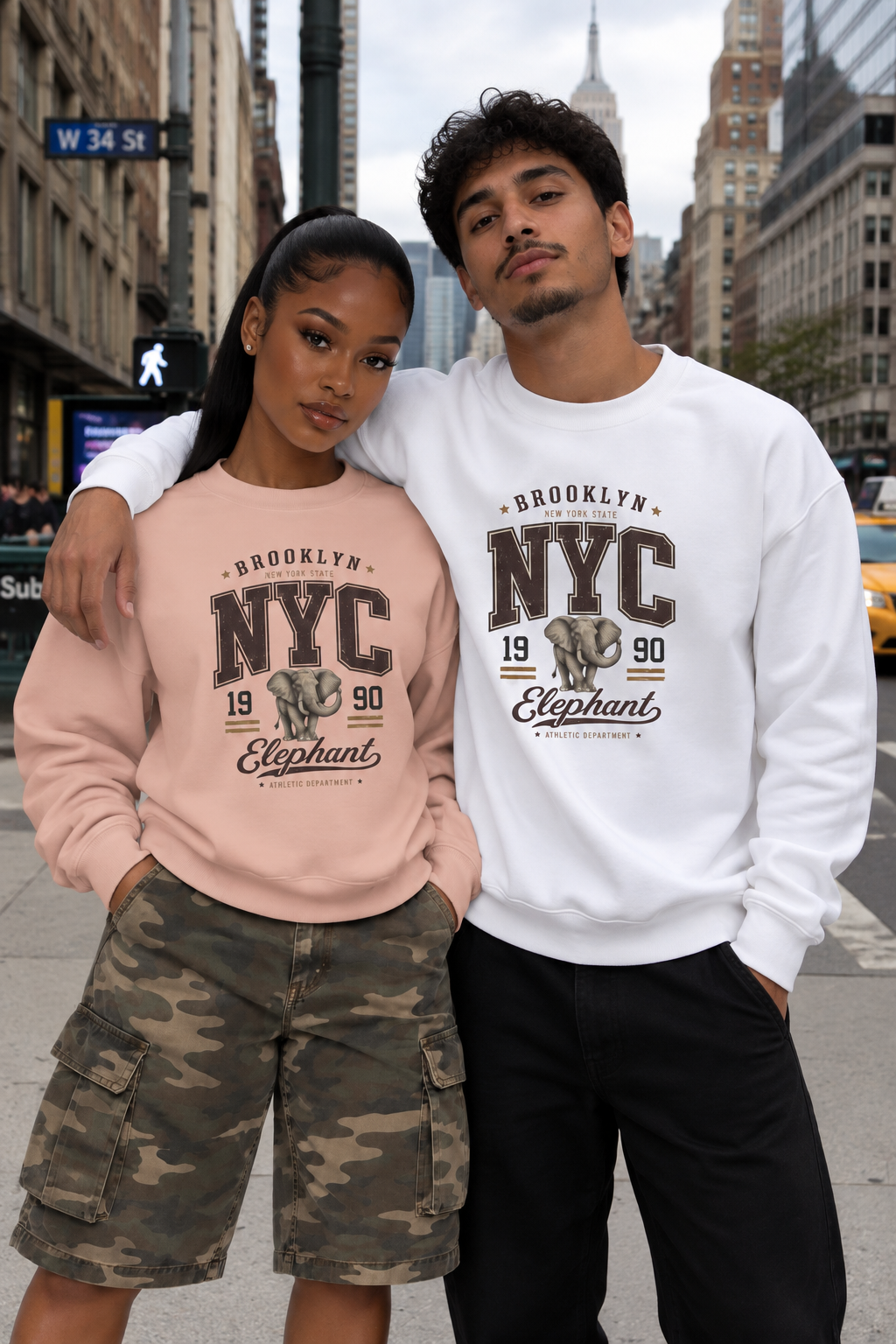 90s Brooklyn Vintage Elephant Edition Sweatshirt
