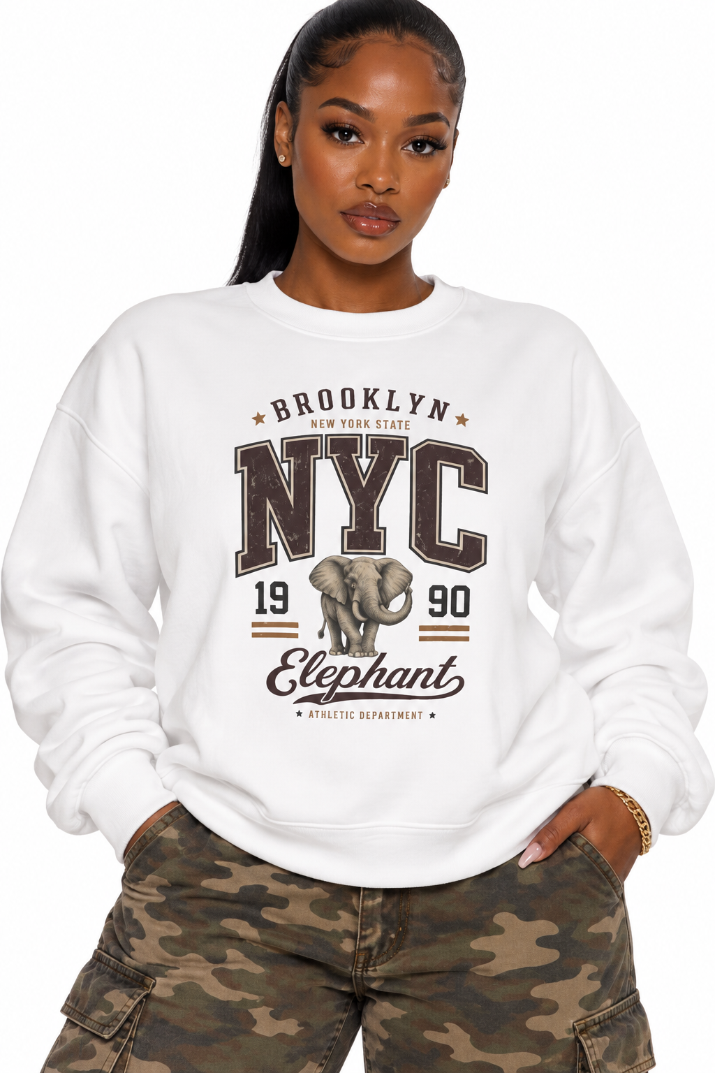 90s Brooklyn Vintage Elephant Edition Sweatshirt