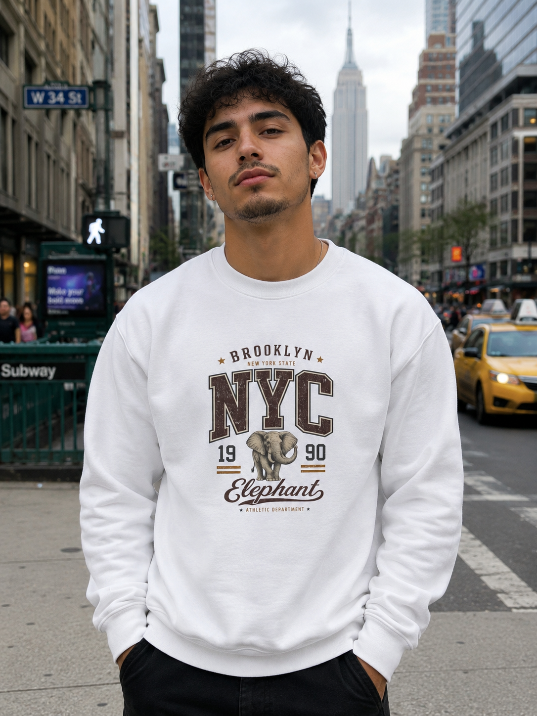 90s Brooklyn Vintage Elephant Edition Sweatshirt