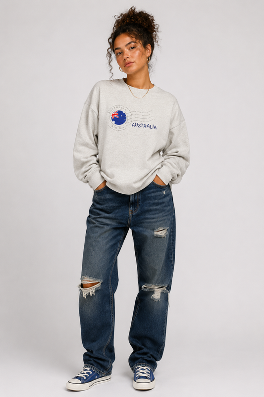 Vintage Australia Varsity Graphic Sweatshirt
