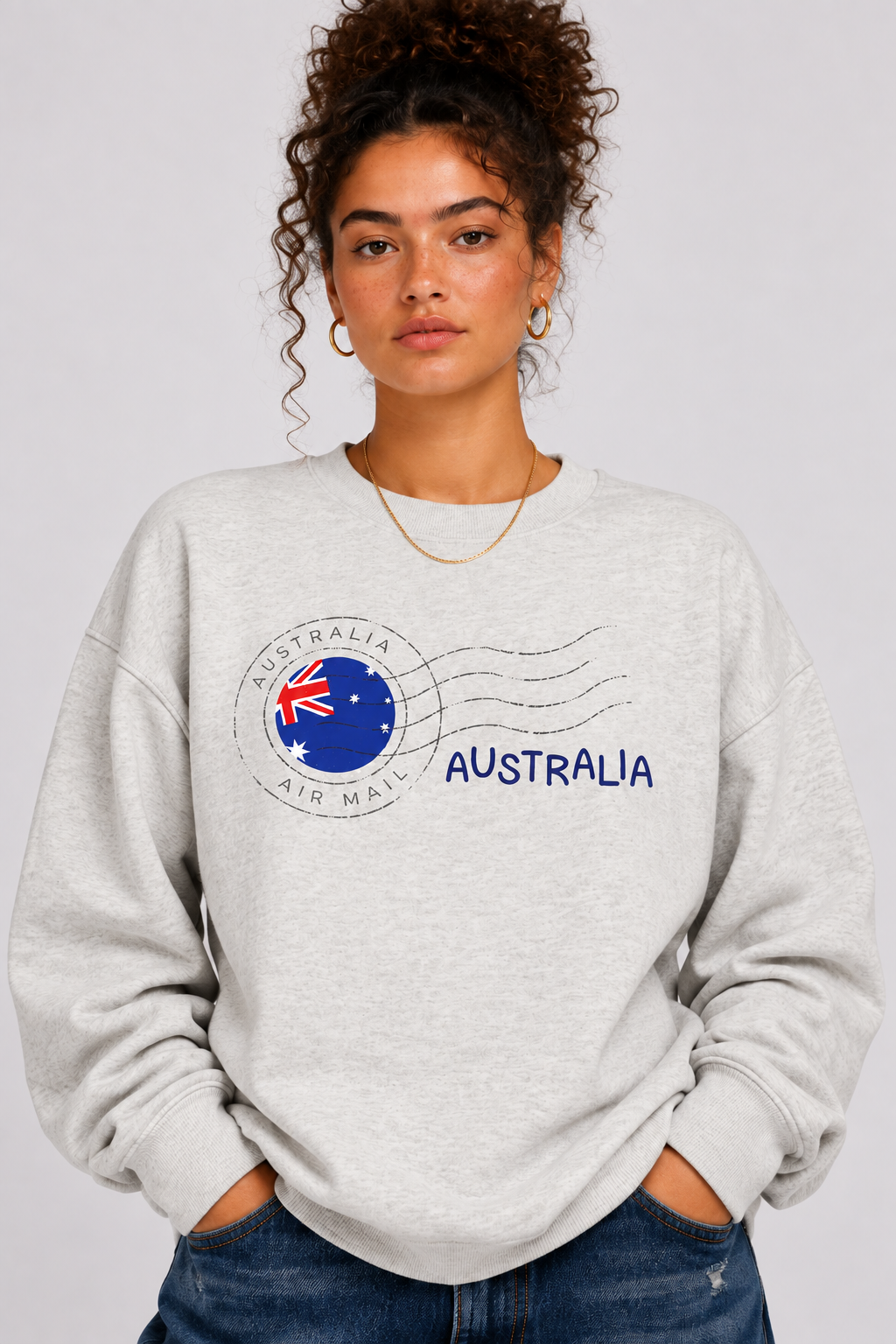 Vintage Australia Varsity Graphic Sweatshirt
