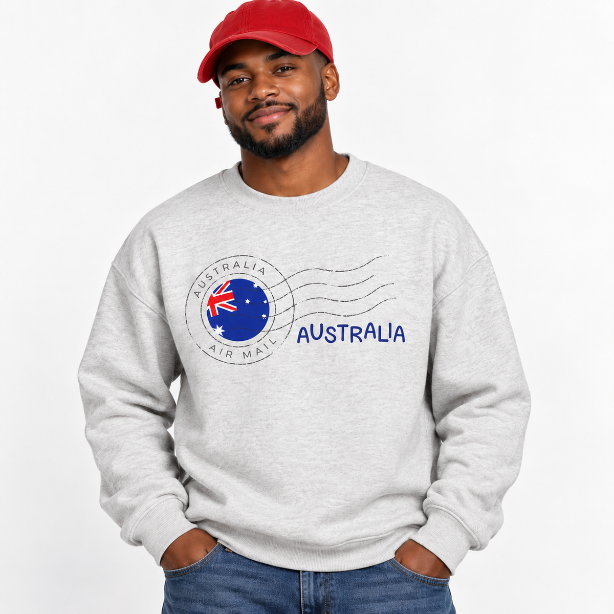 Vintage Australia Varsity Graphic Sweatshirt