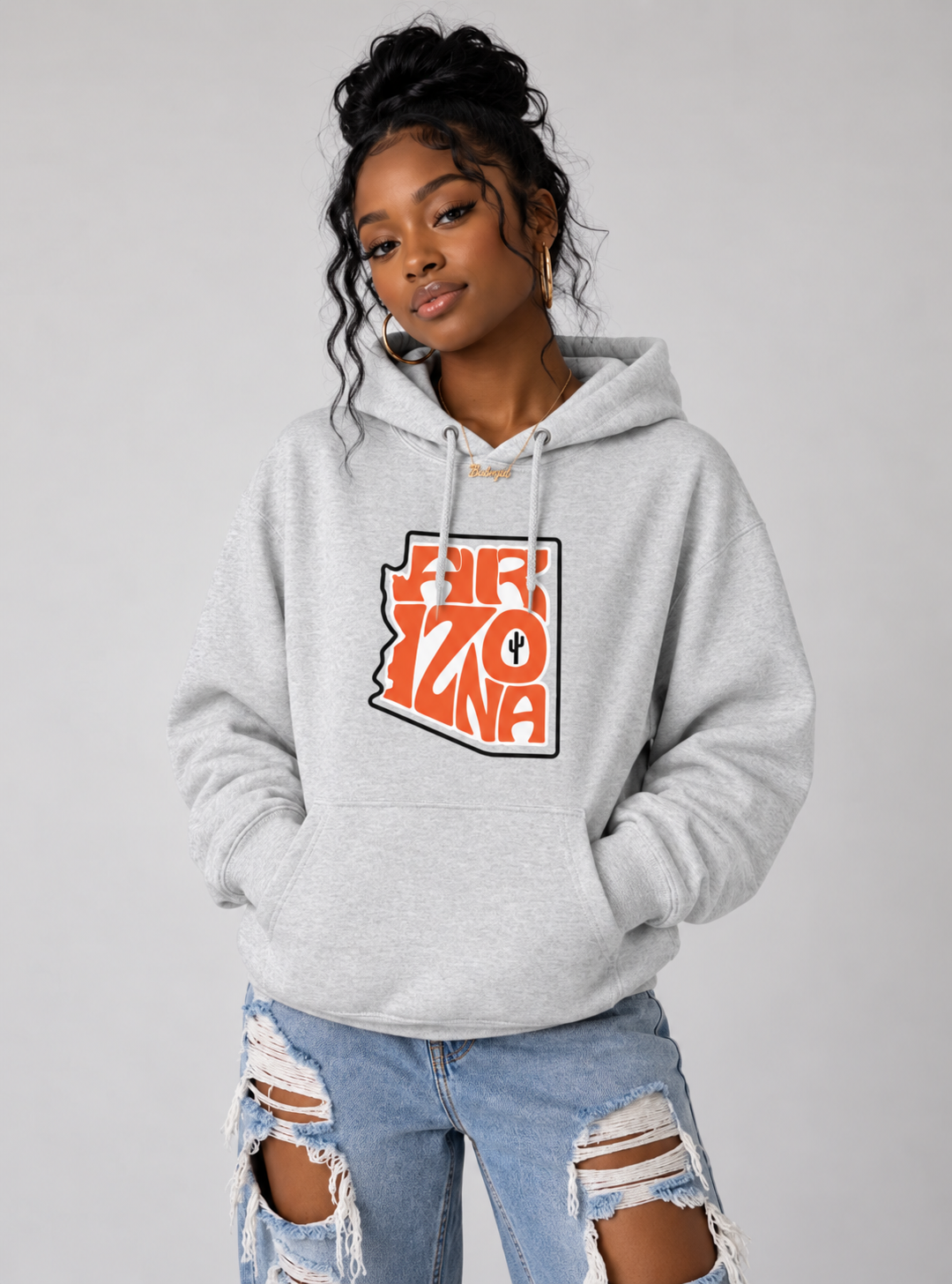 Arizona State Outline Desert Hoodie