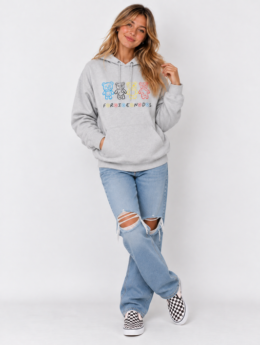 Four Bear Friends Streetwear Hoodie
