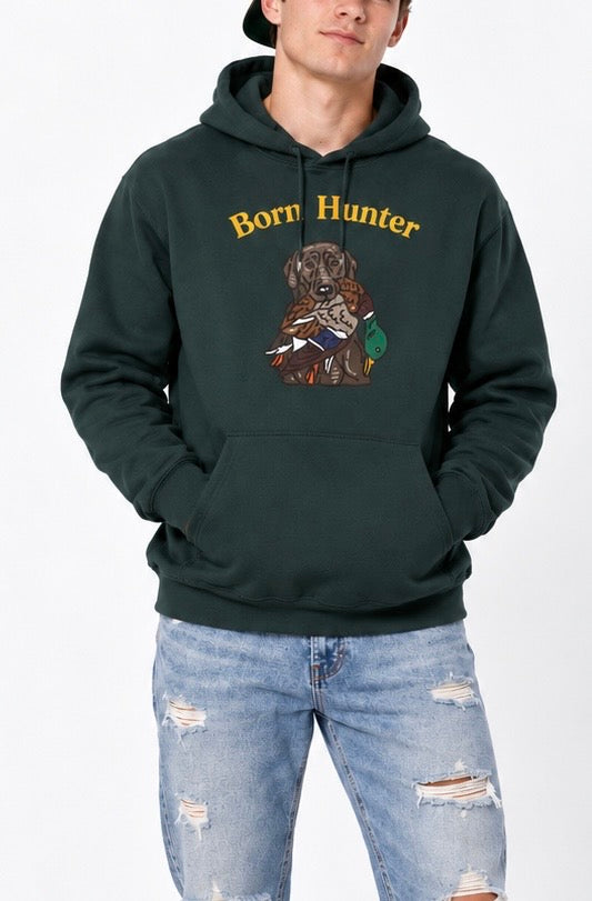 Born Hunter Graphic Hoodie