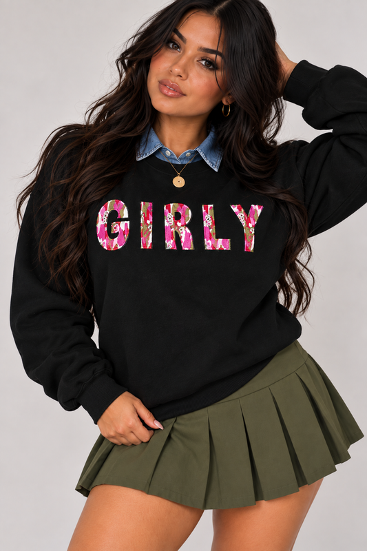 Soft Girl Pastel Streetwear Sweatshirt