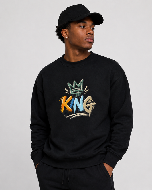 Urban King Graffiti Sweatshirt
