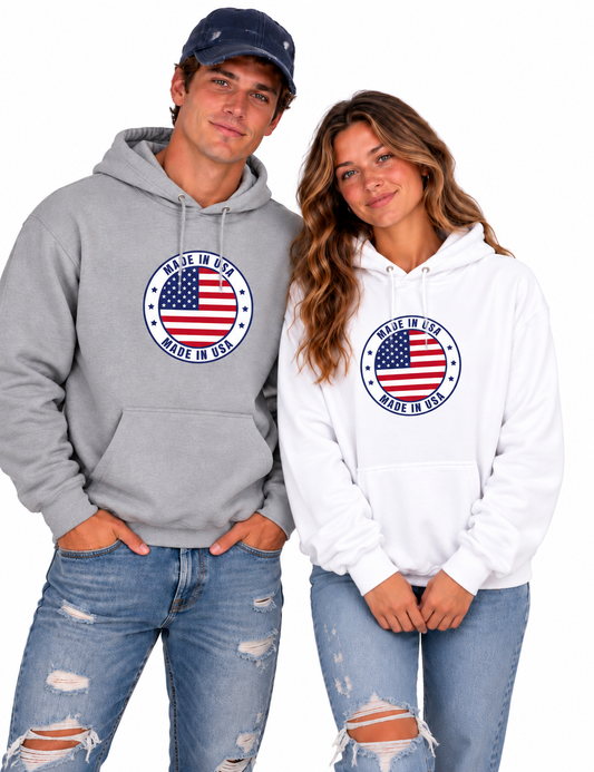 Vintage USA Graphic Hoodie