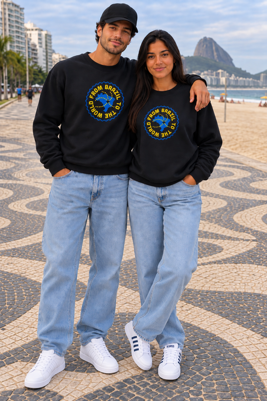 Welcome to Brazil Graphic Sweatshirt