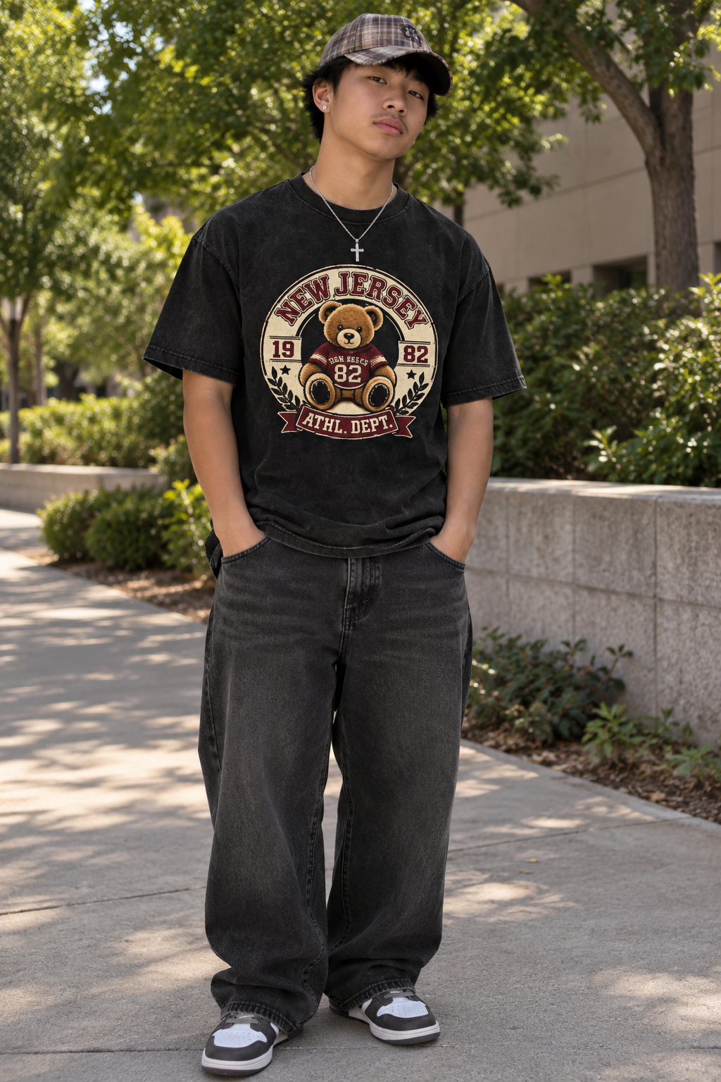 teddy,bear,vintage,jersey,Tees,Tee,burgundy,black,tan,1982,unisex,girls,boys,men,women,juniors,youth,oversized