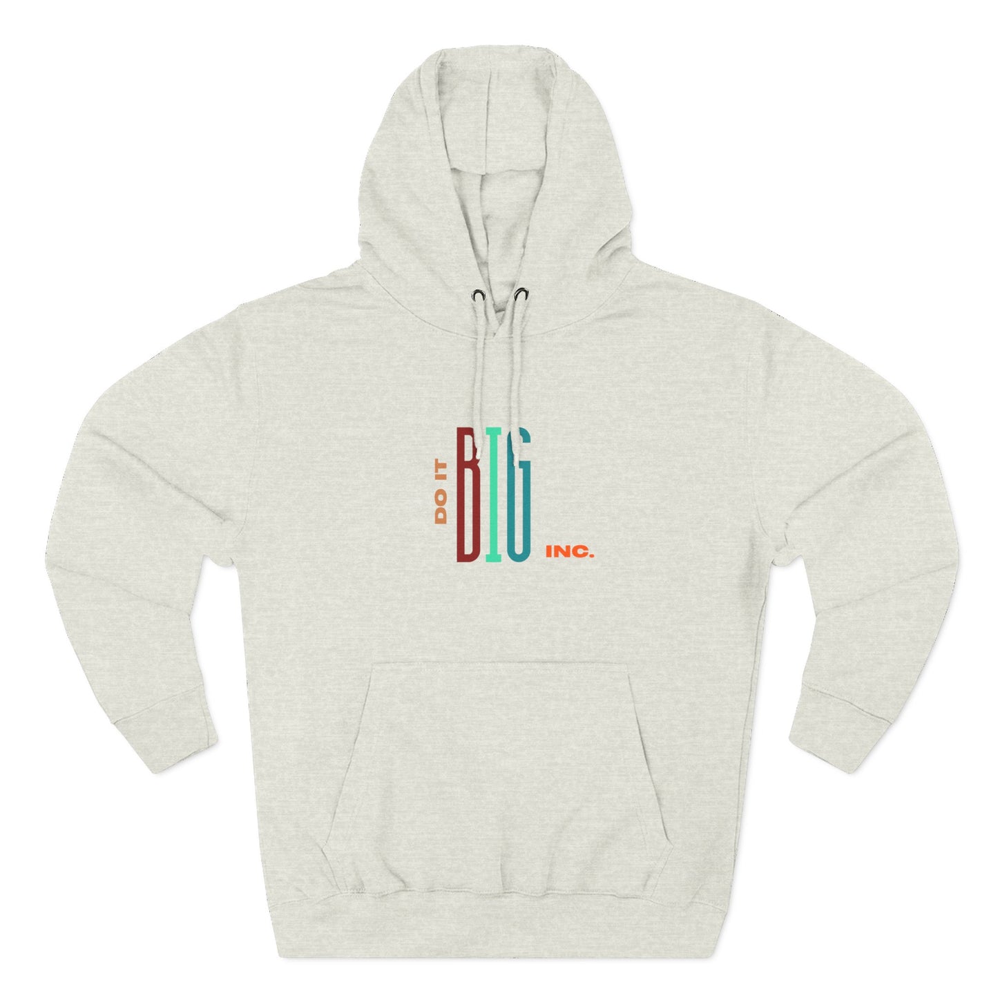 Do It Big Inc Graphic Hoodie – Bold Unisex Motivational Streetwear Pullover