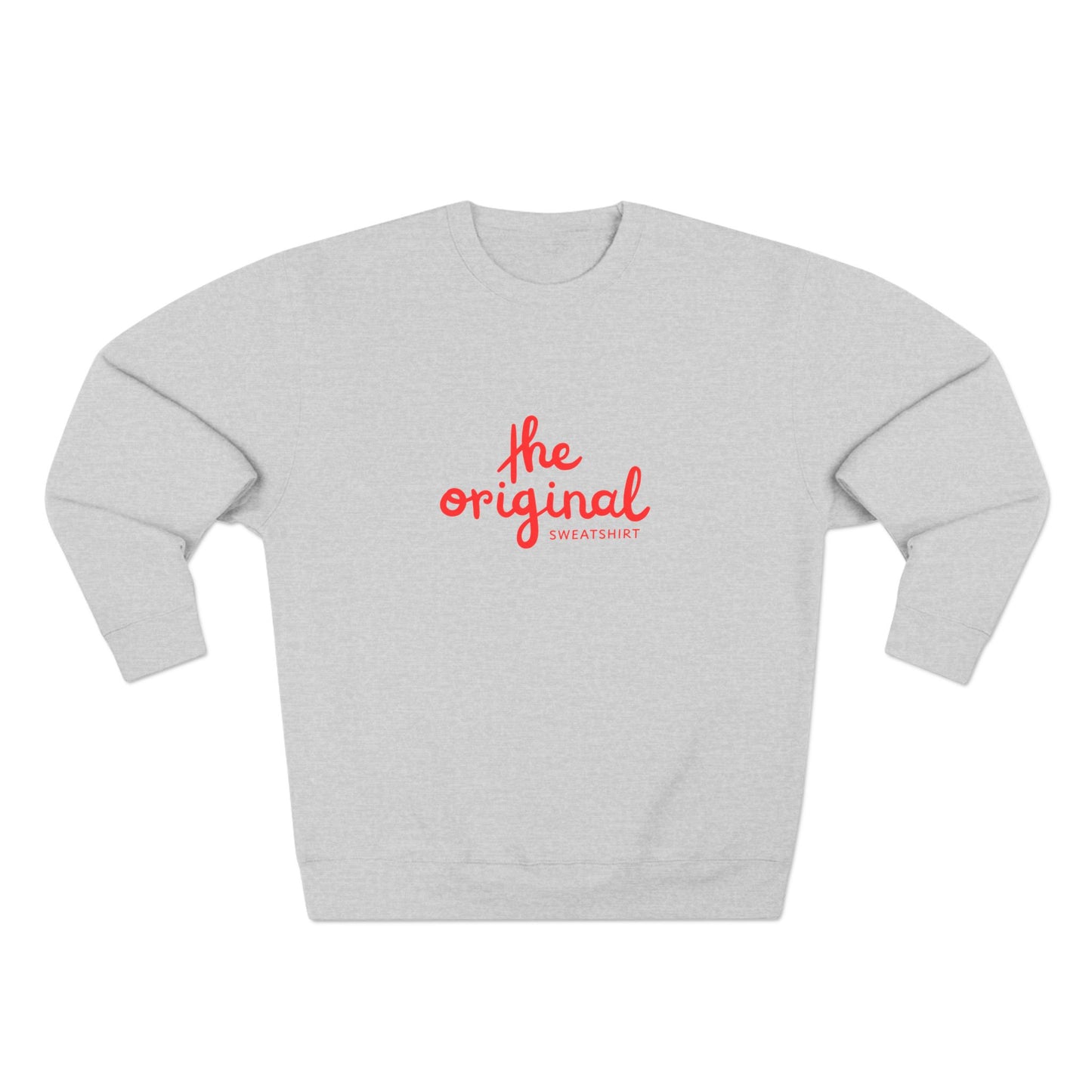 The Original Retro Script Sweatshirt – Premium Cozy Unisex Vintage Graphic Crewneck